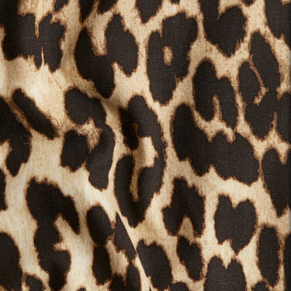 Leopard Print Women's Dress - Picture 3 of 4